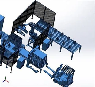 Sistemi robotizzati di movimentazione materiali serie RJR